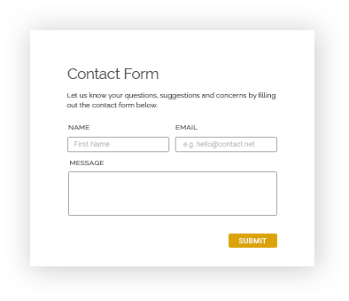 bigcommerce contact form integration