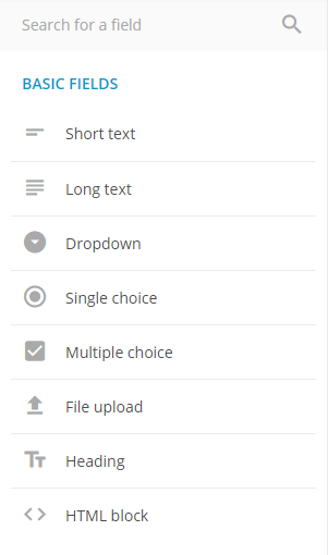 Form-Basic-Fields Form-Basic-Fields