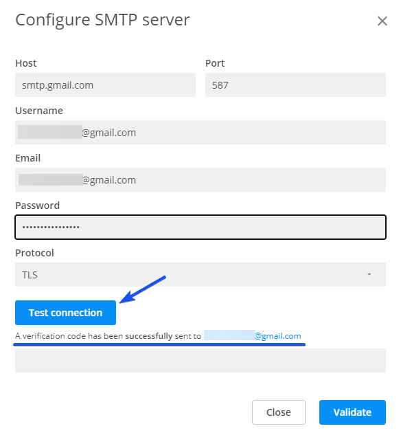 123Formbuilder SMTP server web forms