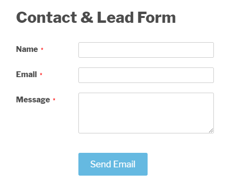 How To Add a Contact Form in WordPress