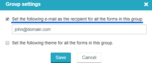 group forms
