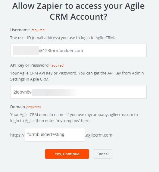 Agile CRM Permission