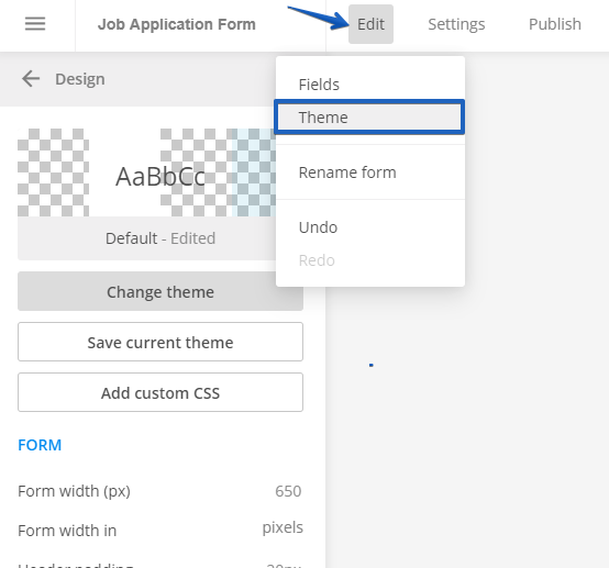 Change the font family for form inputs? 123FormBuilder Help