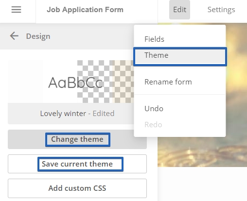 Learn how to create form themes and designs. | 123FormBuilder
