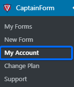 Upgrade Account - WordPress Form Creator Plugin