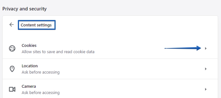 Opera Third Party Cookies Options