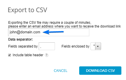 Download Data In Csv File Corrupt After Email