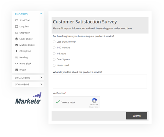 Customer Satisfaction Survey Form